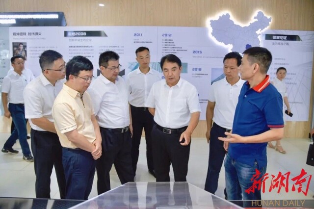 市委书记曹普华深入湘阴调研产业项目建设(图2)